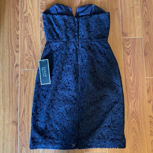 J Crew Cathleen Lace Dress (Navy) - Picture 4 of 6